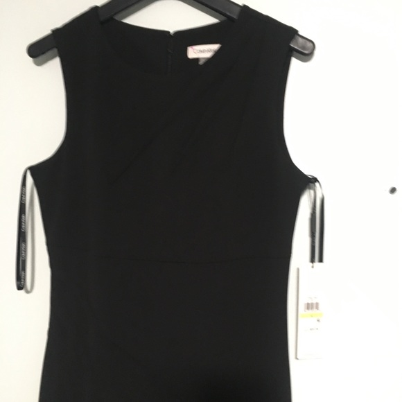 CALVIN KLEIN Sleeveless Sheath With Seam Detail - Picture 6 of 6